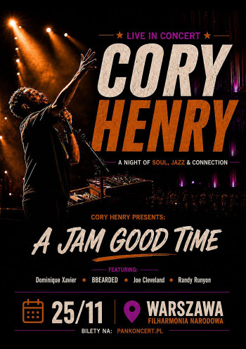 Cory Henry: A Jam Good Time (Warszawa)