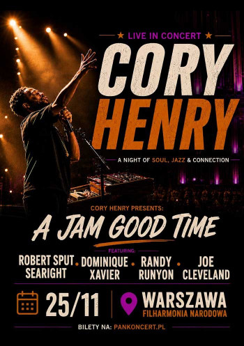 Cory Henry: A Jam Good Time (Warszawa)